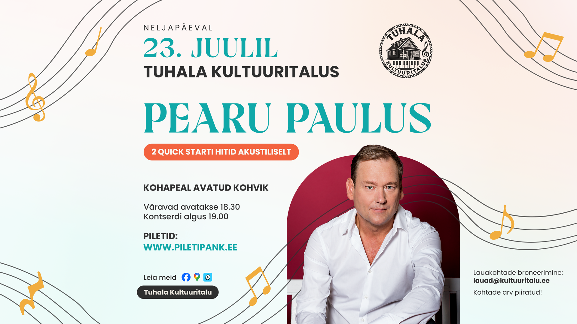 Pearu Paulus - 2 Quick start hitid akustiliselt