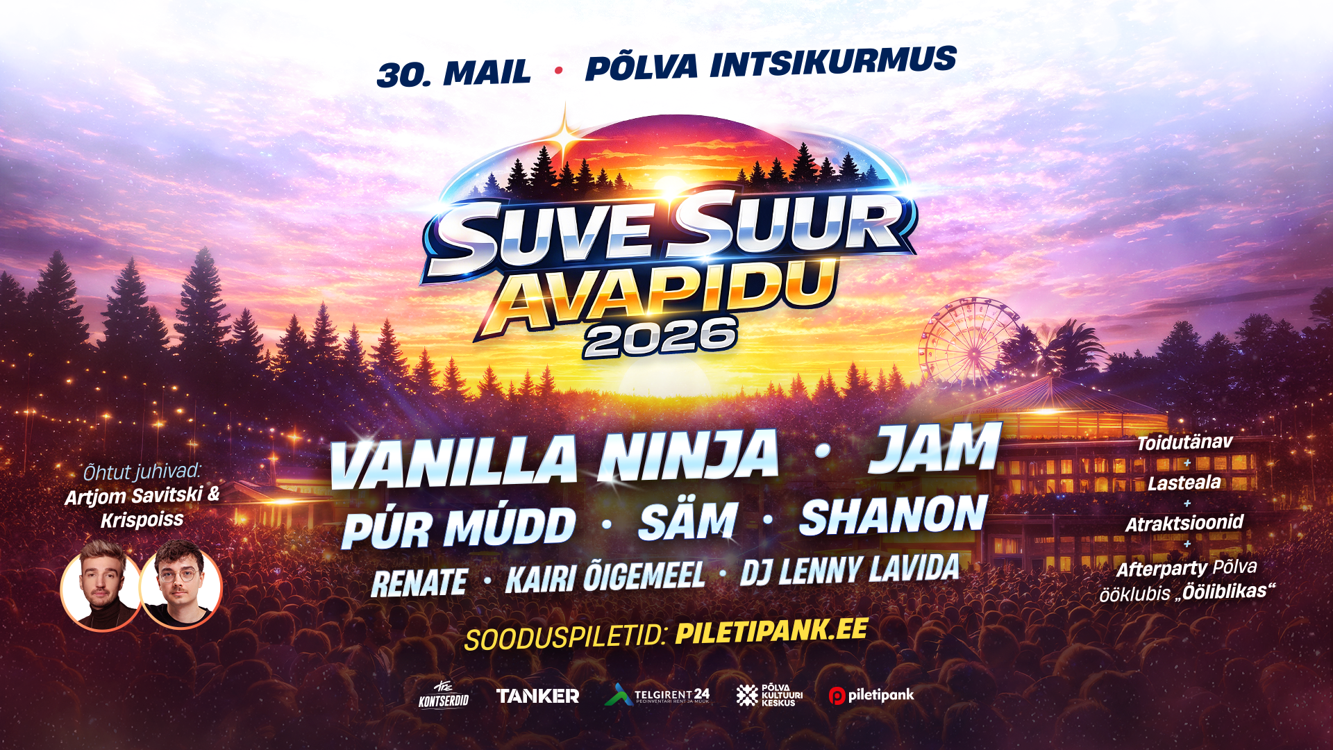 Suve Suur Avapidu 2026 Põlva