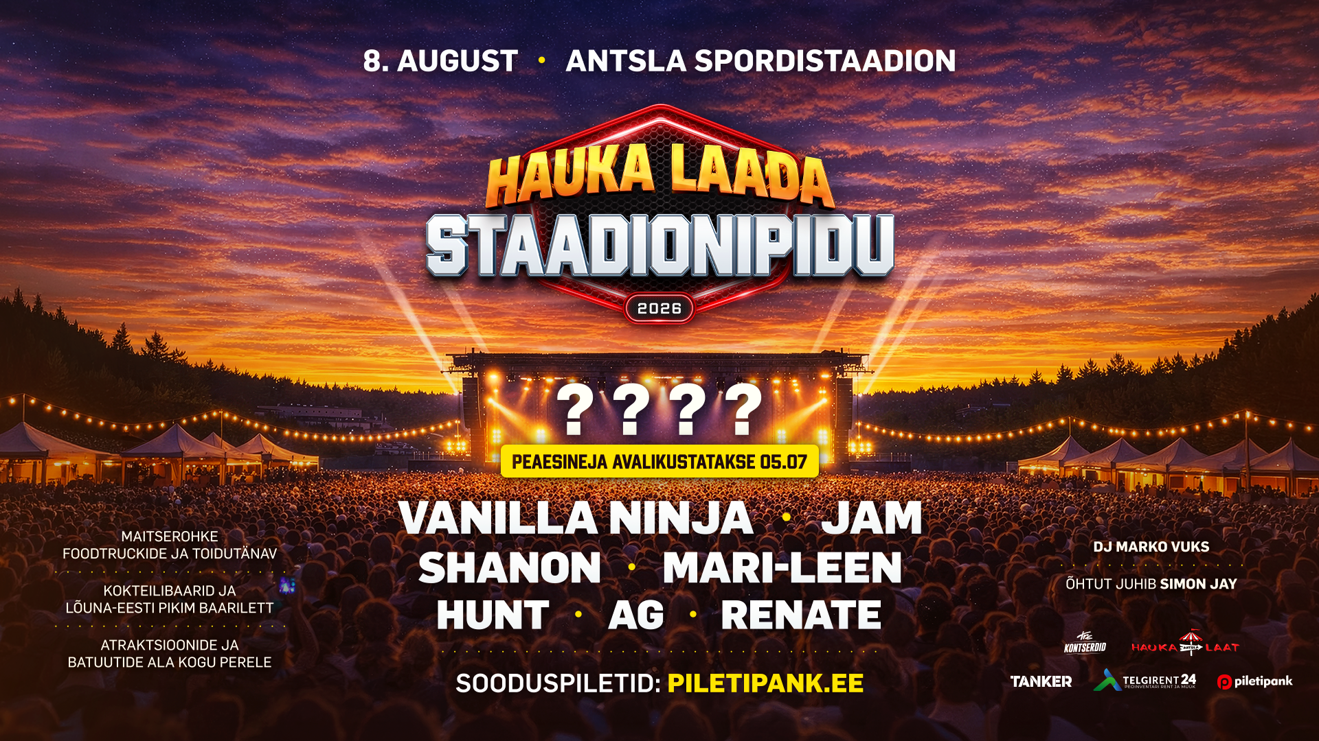 Hauka laada staadionipidu 2026