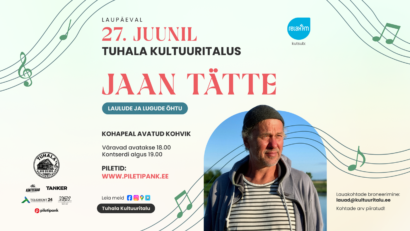 Jaan Tätte - Laulude ja lugude õhtu