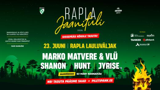 Rapla Jaanituli 2026 [TASUTA]